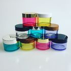 15g Empty PET Plastic Clear Cosmetic Jar With Lid Skin Care Balm Lip Scrub Container