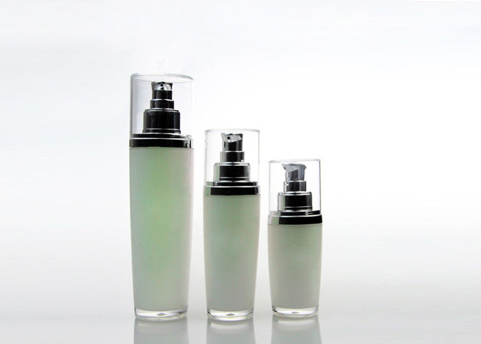 ISO9001 New Style Low Price 30ml 50ml 120ml  Green Electroplating Plastic Lotion Bottles Airless Lotion Bottles